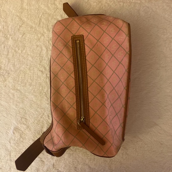 Dooney & Bourke Pink Signature Hobo Bag - Picture 9 of 16